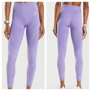 Gym Shark Vital Leggings 22in Purple Leggings